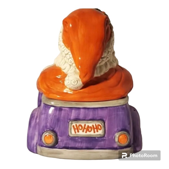 Design PAC Holiday Santa Cookie Jar - Picture 3 of 7